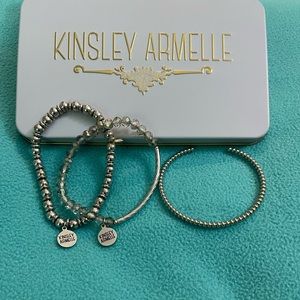 Stunning stacking bracelet